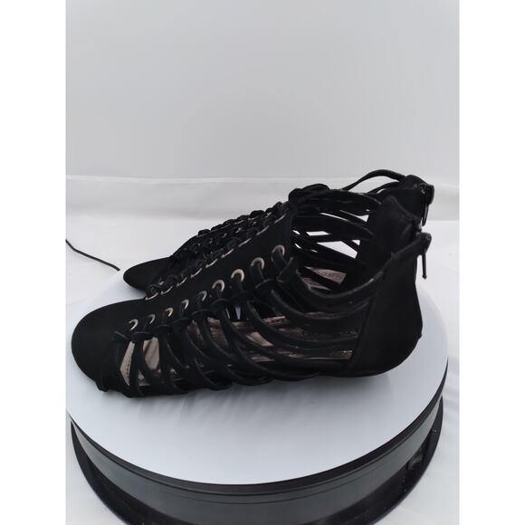 DALINDA CAGED GLADIATO SANDAL by BAMBOO size 7.5 - Picture 3 of 5